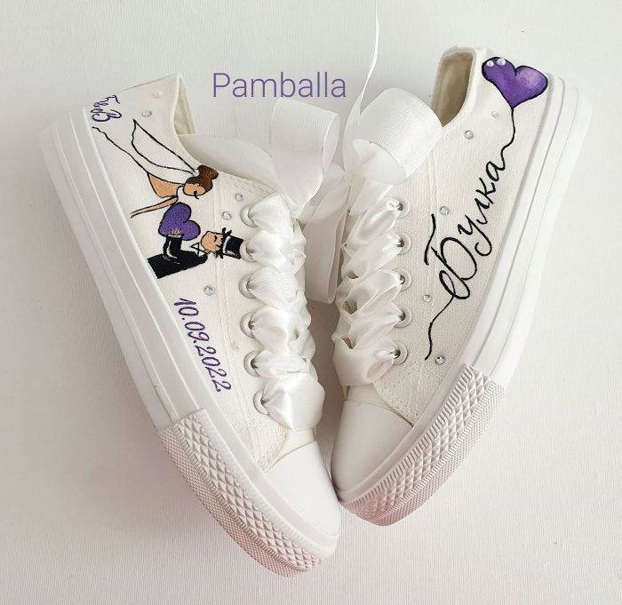 Снимка на Bride Crystals & Pearls sneakers