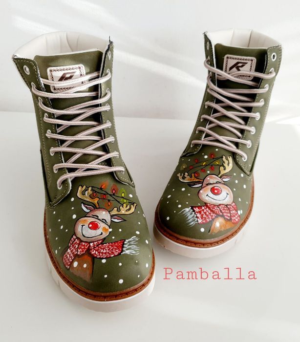 Снимка на Christmas deer boots