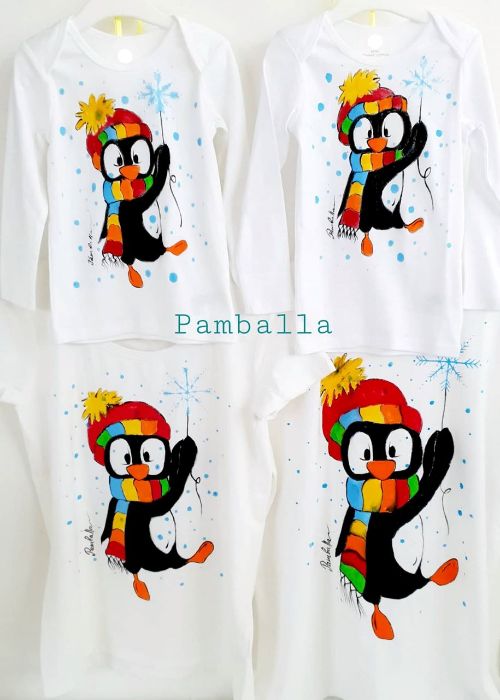 Снимка на X-mas Penguin for Him T - shirt