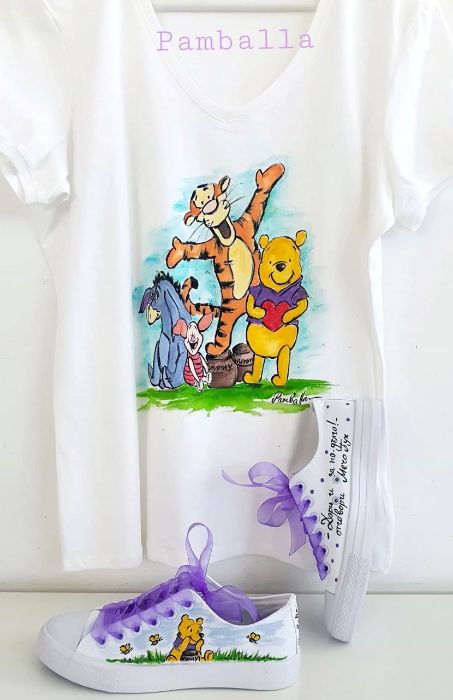 Снимка на Pooh Purple sneakers