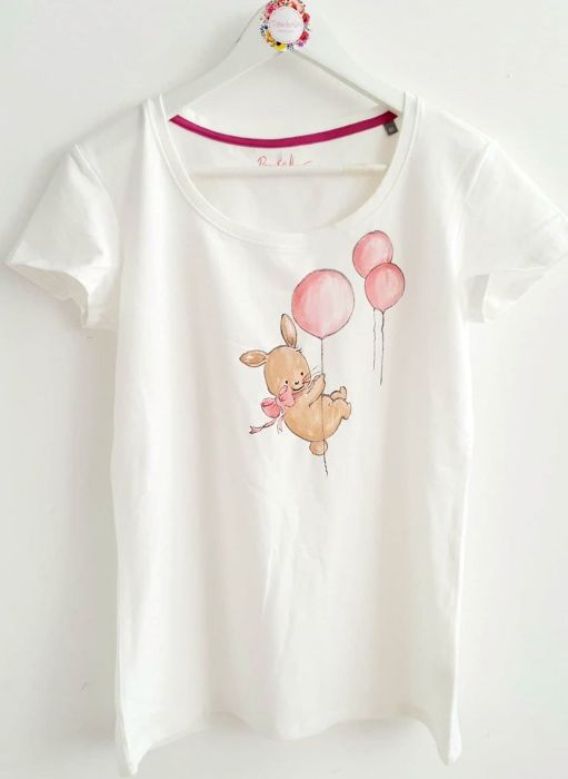 Снимка на Bunny and The Balloons Friends T - shirt