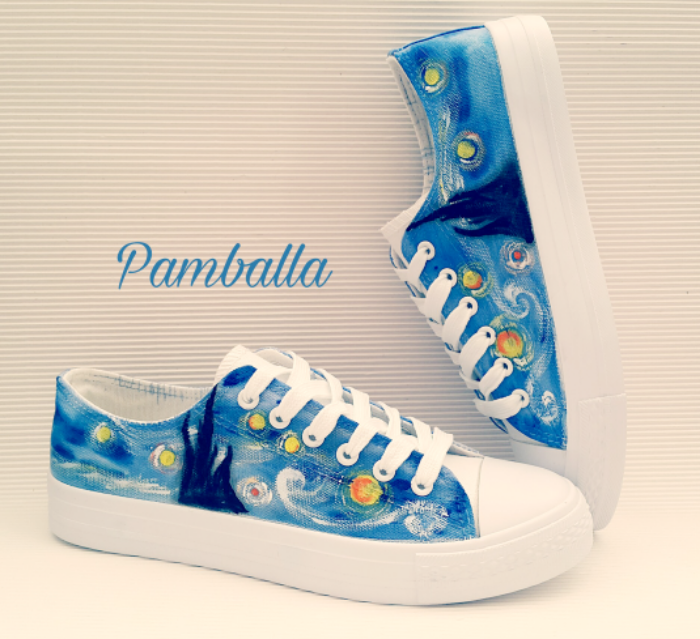 Снимка на The Starry Night sneakers