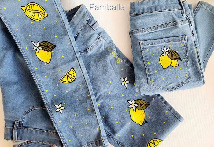 Снимка на Cute Lemons Jeans