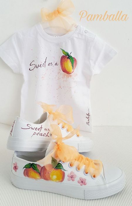 Снимка на Sweet as a Peach kids T - shirt