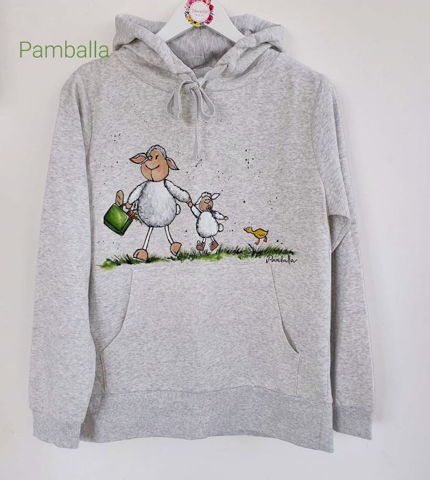 Снимка на  Mama sheep grey hoodie 