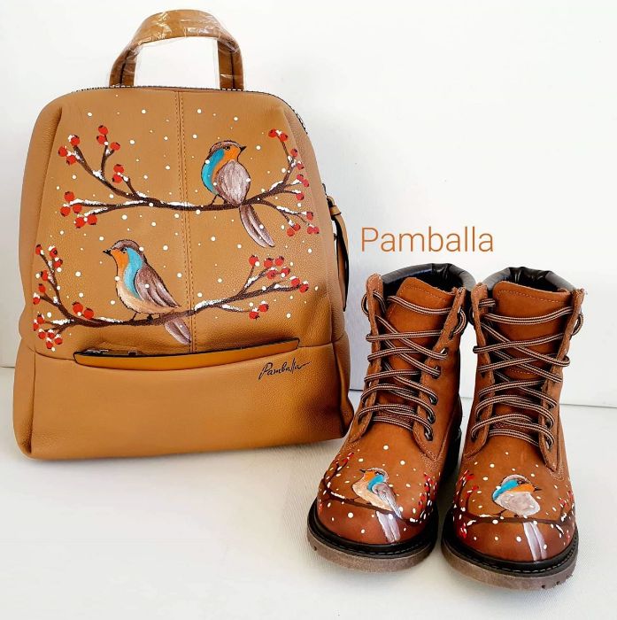 Снимка на Snowbirds caramel backpack 