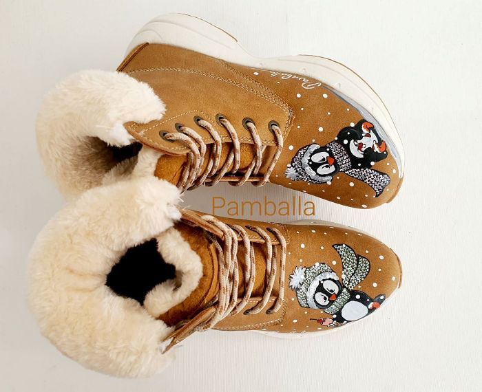 Снимка на Penguin caramel  boots