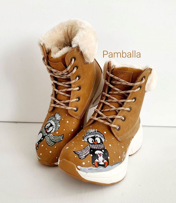 Снимка на Penguin caramel  boots