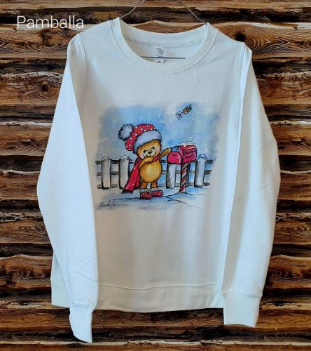 Снимка на X-mas Bear II Print Sweatshirt 