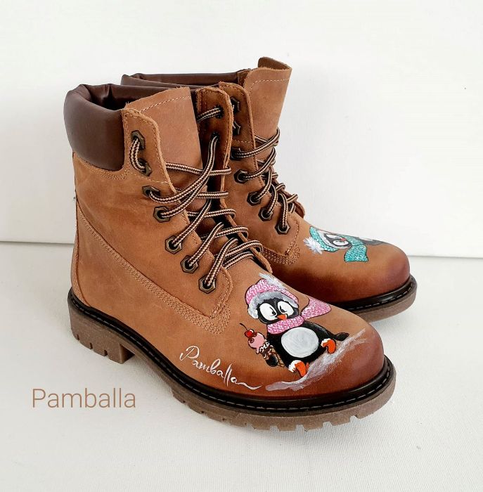 Снимка на Penguin Light Brown  boots