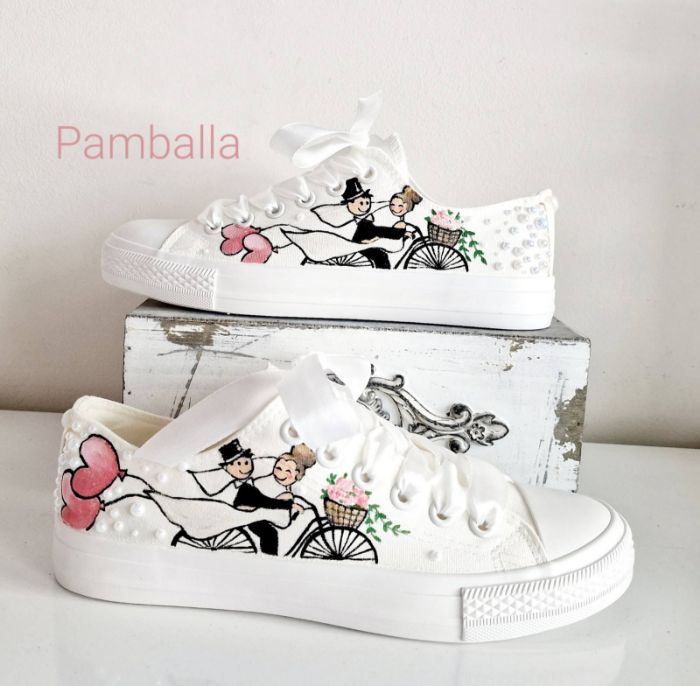 Снимка на Wedding Bike & Pearls sneakers